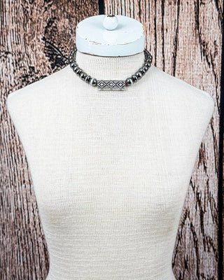 Hawthorn Pearl Bar Necklace – Jewelry from Bronco Western Supply Co.