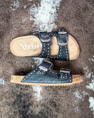 Heidi Sandal in Black by Very G – Women's Shoes from Bronco Western Supply Co.