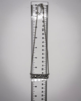 Heritage Scroll Bar Necklace – Jewelry from Bronco Western Supply Co.