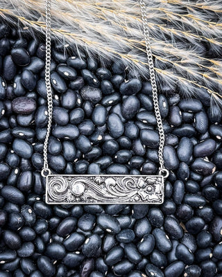 Heritage Scroll Bar Necklace – Jewelry from Bronco Western Supply Co.