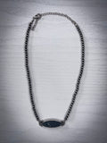Hexi Choker Fashion Necklace - Jewelry - Blue Tortoise - Bronco Western Supply Co.