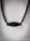 Hexi Choker Fashion Necklace - Jewelry - Blue Tortoise - Bronco Western Supply Co.