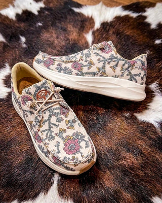 Rosethorn Hooey Feather X Casual Shoes by Twisted X
