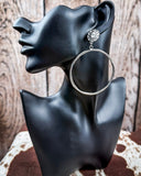 High Desert Concho Fashion Hoops - Jewelry - West & Co. - Bronco Western Supply Co.