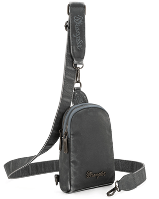 Highline Sling Bag in Pewter by Wrangler – Purses & Wallets from Bronco Western Supply Co.