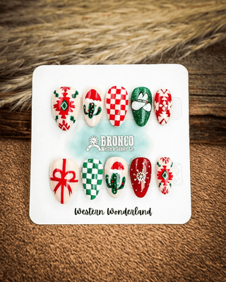 Holiday Western Press-On Nails – Press-on Nails from Bronco Western Supply Co.
