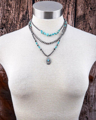 Hollis Layered Fashion Necklace – Jewelry from Bronco Western Supply Co.