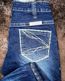 Honor Dark Trouser Jeans - Apparel - Cowgirl Tuff Company - Bronco Western Supply Co.