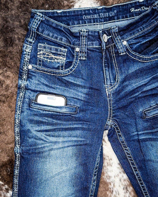 Honor Dark Trouser Jeans – Apparel from Bronco Western Supply Co.