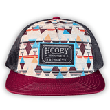 Horizon Hooey Hat - Cream/Maroon - Accessories - Hooey - Bronco Western Supply Co.