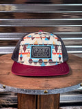 Horizon Hooey Hat - Cream/Maroon - Accessories - Hooey - Bronco Western Supply Co.