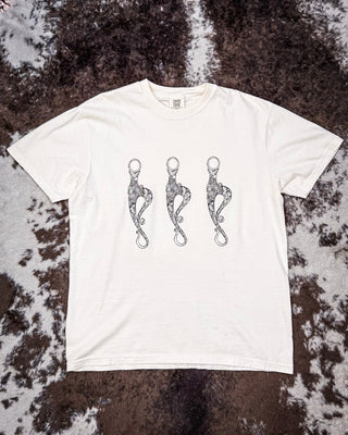 Horse Bits Graphic Tee - Cream – Shirts & Tops from Bronco Western Supply Co.