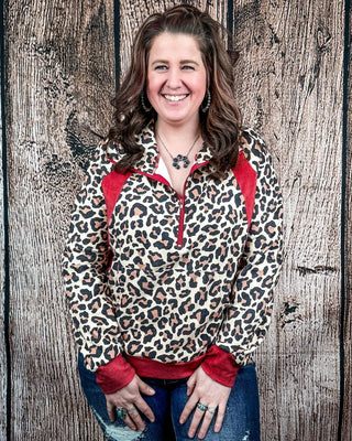 Hotshot Cowgirl Quarter Zip Pullover by Sterling Kreek – Apparel from Bronco Western Supply Co.