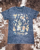 Howdy Hoedown Graphic Tee - Black - Apparel - Lotus Fashion - Bronco Western Supply Co.