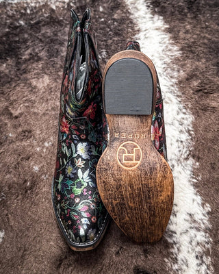 Ingrid Floral Booties by Roper – Women's Shoes from Bronco Western Supply Co.