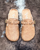 Iris Tooled Slip on Mule in Tan by Very G - Women's Shoes - Very G - Bronco Western Supply Co.