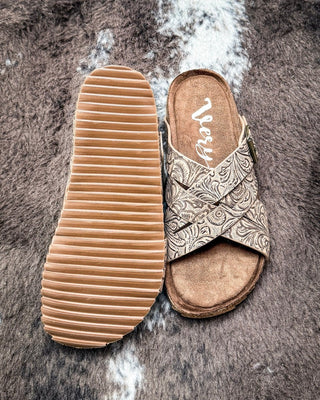 Jada Sandal in Brown by Very G – Women's Shoes from Bronco Western Supply Co.