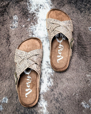 Jada Sandal in Brown by Very G – Women's Shoes from Bronco Western Supply Co.