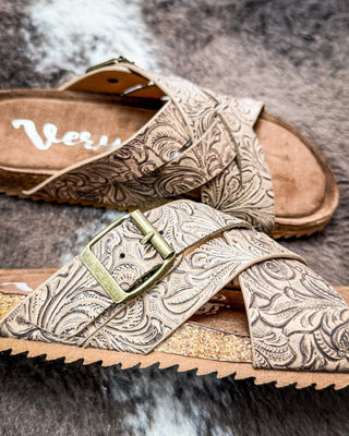 Jada Sandal in Brown by Very G – Women's Shoes from Bronco Western Supply Co.