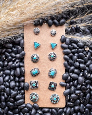 Jamie Stud Fashion Earring Set - Silver – Jewelry from Bronco Western Supply Co.