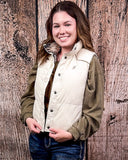 Jane Hooey Reversible Puffer Vest - Apparel - Hooey - Bronco Western Supply Co.