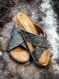 Jaycee Sandal in Grey by Very G - Women's Shoes - Very G - Bronco Western Supply Co.
