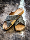 Jaycee Sandal in Grey by Very G - Women's Shoes - Very G - Bronco Western Supply Co.