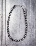 Jenna Navajo Style Pearl Fashion Necklace - Natural - Jewelry - Blue Tortoise - Bronco Western Supply Co.