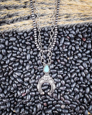 Jericho Layered Squash Blossom Fashion Necklace – Jewelry from Bronco Western Supply Co.