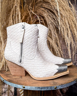 Jim Ankle Bootie in Nude by Very G – Women's Shoes from Bronco Western Supply Co.