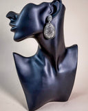 Jodie Dangle Fashion Earrings - Silver - Jewelry - Blue Tortoise - Bronco Western Supply Co.