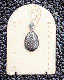 Jodie Dangle Fashion Earrings - Silver - Jewelry - Blue Tortoise - Bronco Western Supply Co.