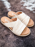 Jolene Sandal in Cream by Very G - Women's Shoes - Very G - Bronco Western Supply Co.