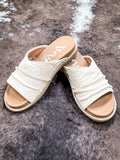 Jolene Sandal in Cream by Very G - Women's Shoes - Very G - Bronco Western Supply Co.