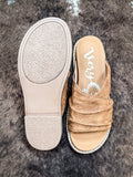 Jolene Sandal in Tan by Very G - Women's Shoes - Very G - Bronco Western Supply Co.