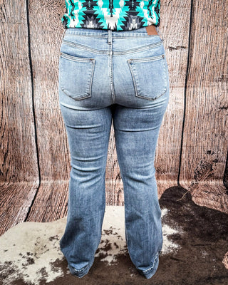 Judy Blue - Steph High Waisted Trouser Flares - Apparel - Judy Blue - Bronco Western Supply Co.