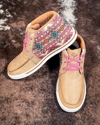 Julie Twisted X Hooey Loper - Bomber & Mauve Multi – Women's Shoes from Bronco Western Supply Co.