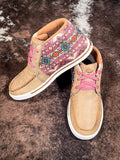 Julie Twisted X Hooey Loper - Bomber & Mauve Multi - Women's Shoes - Twisted X - Bronco Western Supply Co.