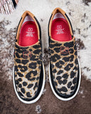 Kaia Twisted X Slip - On Kicks - Black and Cheetah - Women's Shoes - Twisted X - Bronco Western Supply Co.