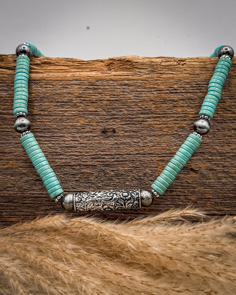 Kendall Barrel Bead Necklace Set – Jewelry from Bronco Western Supply Co.