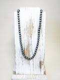 Kenna Navajo Style Fashion Pearl Necklace - Natural - Jewelry - Blue Tortoise - Bronco Western Supply Co.