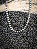 Kenna Navajo Style Fashion Pearl Necklace - Natural - Jewelry - Blue Tortoise - Bronco Western Supply Co.