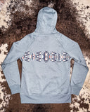 Ladies Legendary Hooey Hoodie in Blue Polar Fleece - Apparel - Hooey - Bronco Western Supply Co.