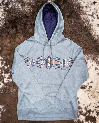 Ladies Legendary Hooey Hoodie in Blue Polar Fleece – Apparel from Bronco Western Supply Co.
