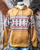 Ladies Legendary Hooey Hoodie in Tan with Thunderbird Accents - Apparel - Hooey - Bronco Western Supply Co.
