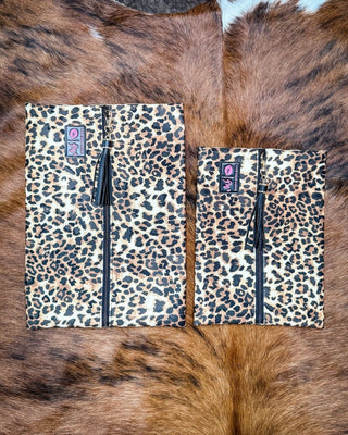Lady Leopard Makeup Bag by Makeup Junkie Bags – Accessories from Bronco Western Supply Co.
