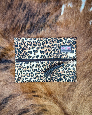 Lady Leopard Makeup Bag by Makeup Junkie Bags – Accessories from Bronco Western Supply Co.