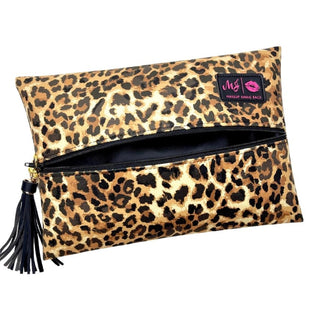 Lady Leopard Makeup Bag by Makeup Junkie Bags – Accessories from Bronco Western Supply Co.