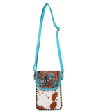 Lark Hair on Hide Phone Crossbody Bag - Purses & Wallets - Sixtease Bags - Bronco Western Supply Co.