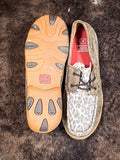 Leah Twisted X Boat Shoe Driving Moc - Distressed & Leopard - Women's Shoes - Twisted X - Bronco Western Supply Co.